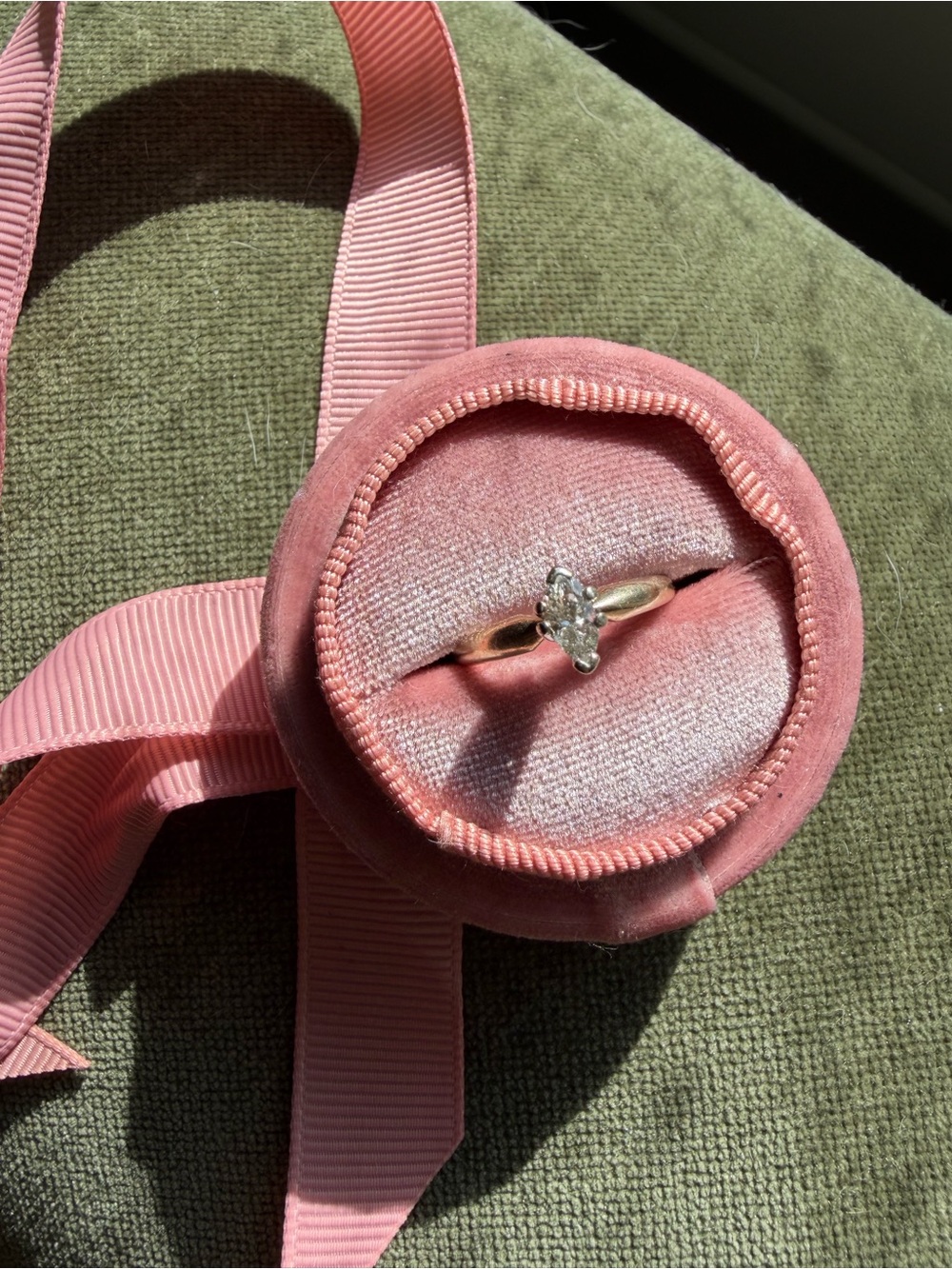 Classic Marquise Diamond Ring